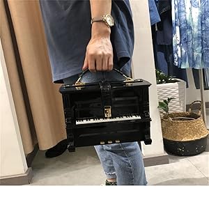 【ルパン様専門】piano bag medium Amazon.com: Piano Shaped Purse Handbag Women Crossbody
